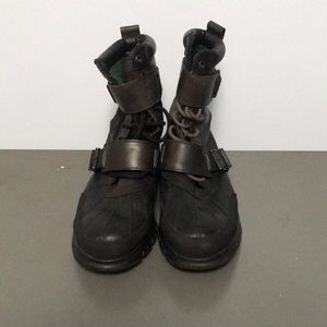 Varick Leather Ralph Lauren Polo Boots